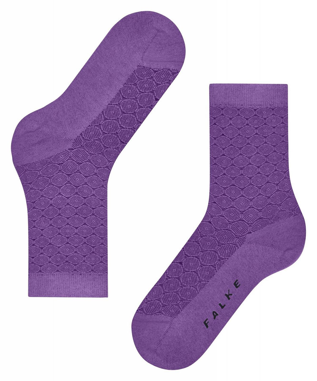 Носки FALKE Tactile Dot Дышащие, регулирующие климат, препятствующие возникновению запаха, из экологичного хлопка и шерсти, с узором 1 пара, фото №5