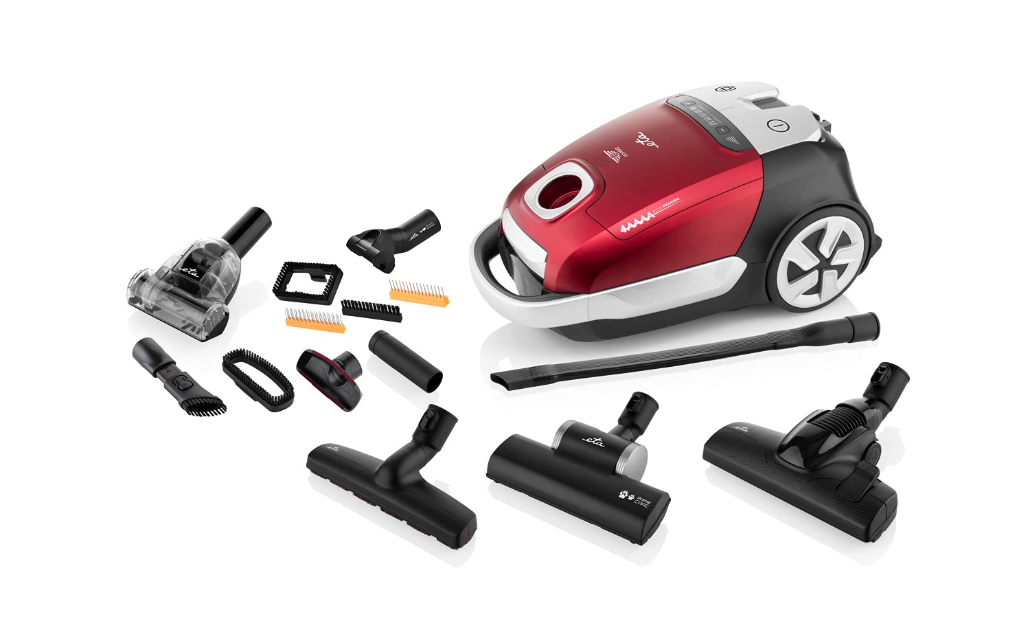 Пилосос ETA Adagio 800 Вт, HEPA фільтр H13, об'єм 4.5 л, червоний, фото №1 Пилосос ETA Adagio 800 Вт, HEPA фільтр H13, об'єм 4.5 л, червоний, фото №1