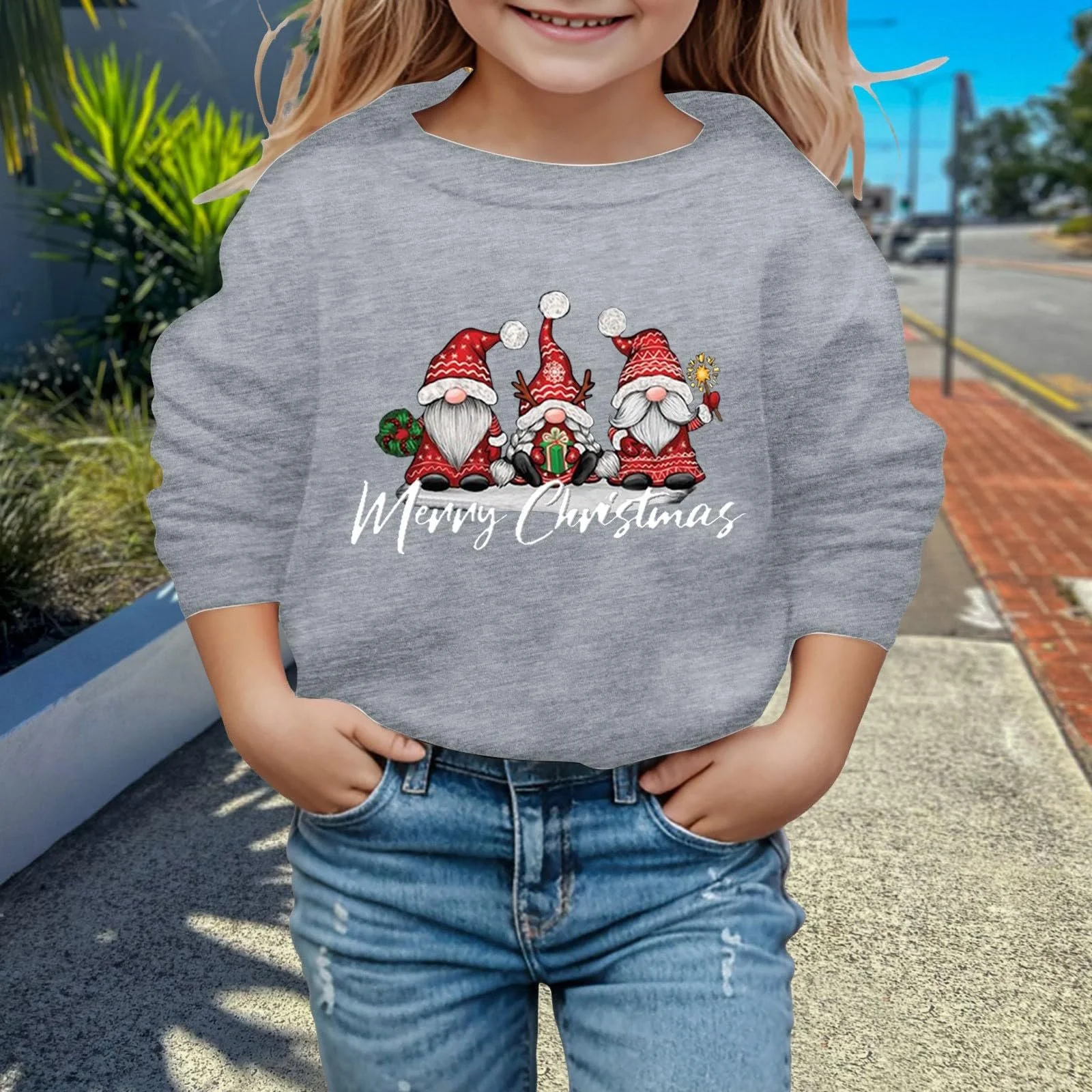 Пуловер для дівчинки, фото №3