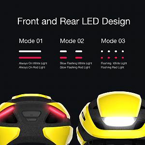 Шолом Lumos Ultra Smart, велосипедний, світлодіодний, переднє і заднє світло, сигнал повороту, стоп-сигнали, Bluetooth, для дорослих, чоловіків і жінок synthetic.ua - Фото 1