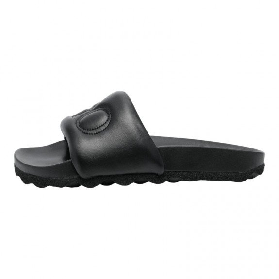 Шльопанці OFF-WHITE BOOKISH LEATHER SPONGE SLIDER 38, фото №3