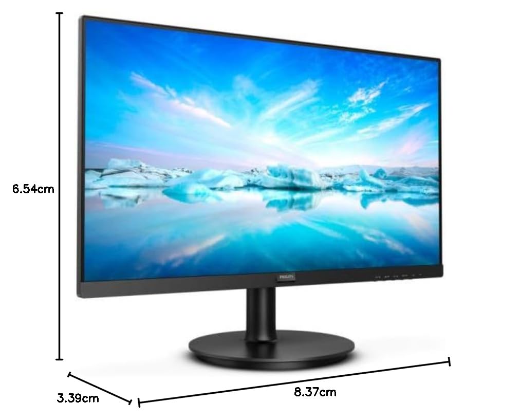 Монітор Philips 242V8LA 24 дюйми FHD AdaptiveSync Чорний, фото №2