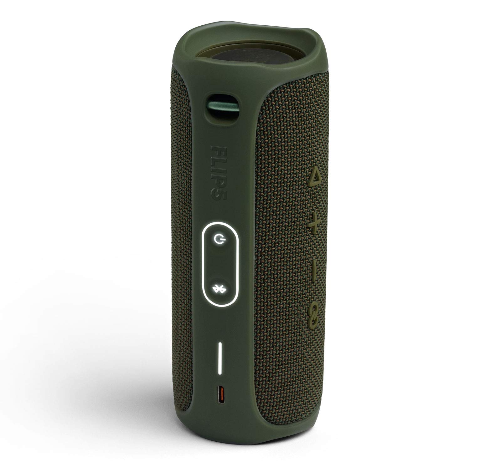 Портативная Bluetooth колонка JBL FLIP 5 Водонепроницаемая Зеленая, фото №4