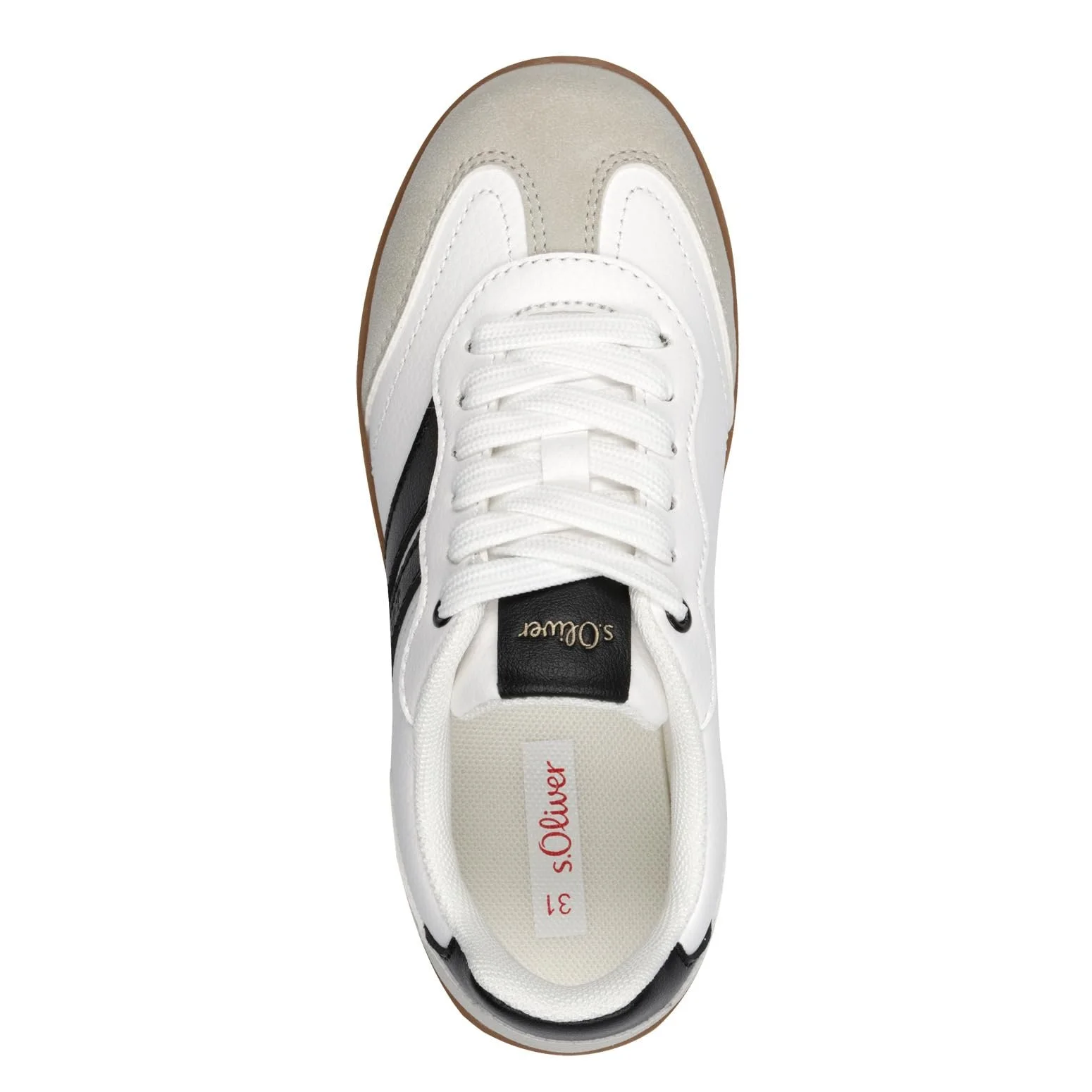 Кроссовки s.Oliver Для девочки Плоские Со шнурками Удобные, фото №3