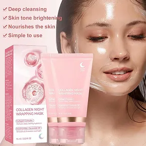 Ночная маска для лица Collagen, 75 мл synthetic.ua - Фото 1