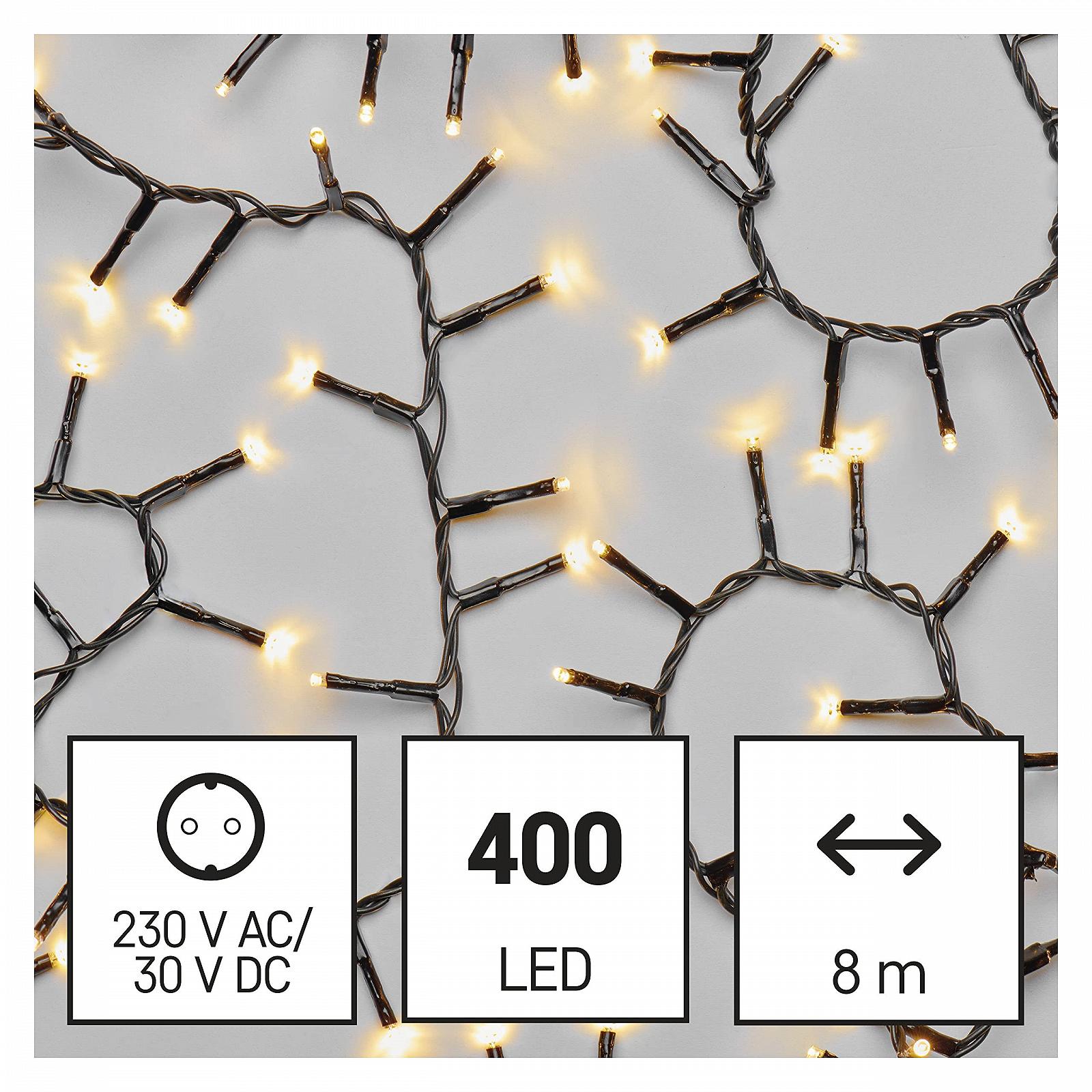 LED Гірлянда EMOS 8 м 400 LED Теплий Білий, фото №3