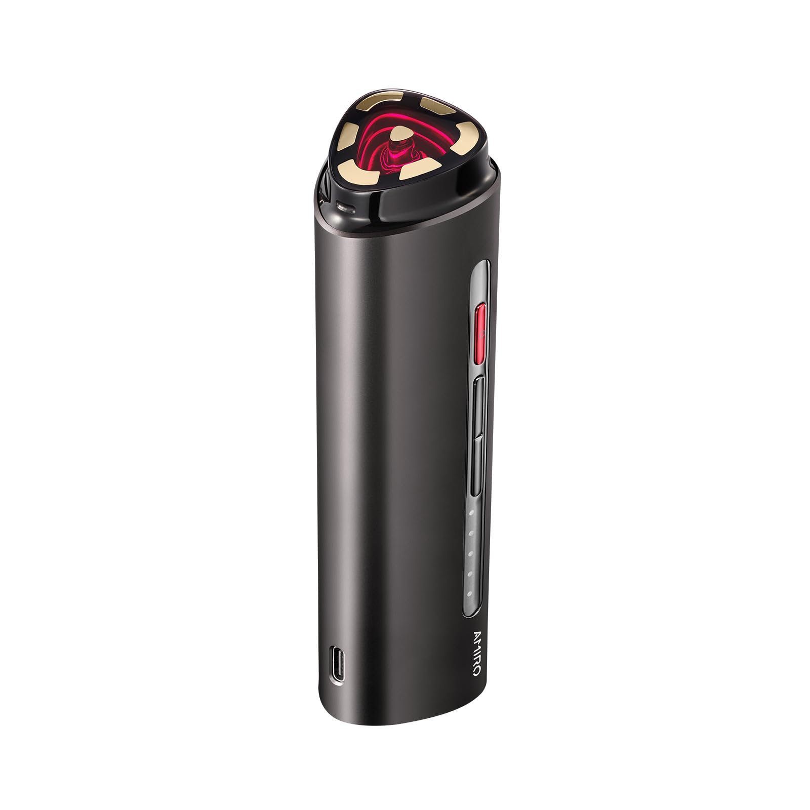 RF пристрій AMIRO R1 Pro для обличчя - Радіочастотний для підтяжки та омолодження шкіри, мікрострумовий антивіковий, професійний пристрій для видалення зморшок, чорний, фото №1