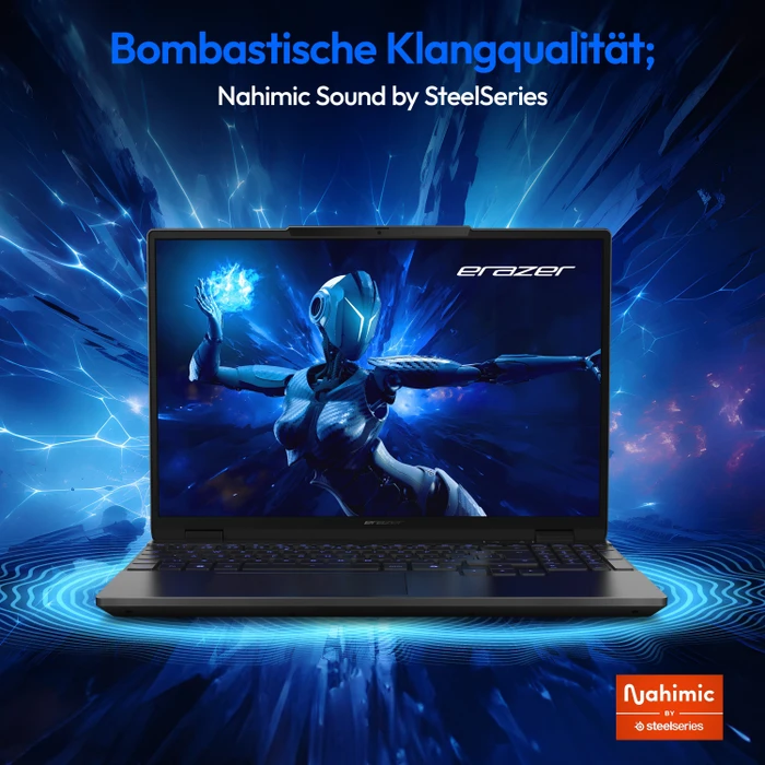 Ігровий ноутбук 16" Medion (Lenovo Group) Erazer Major X20 | Intel Core i9-14900HX | IPS (2560x1600) QHD+ | 16:10 | 240 Гц | RAM DDR5 32 ГБ | SSD NVME 1 ТБ | Nvidia GeForce RTX 4070, 8 ГБ | Механічна RGB клавіатура Win11 (4947), фото №8