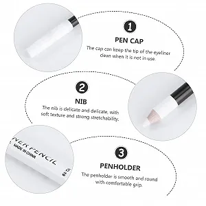 Олівець для очей Angoily Білий synthetic.ua - Фото 1