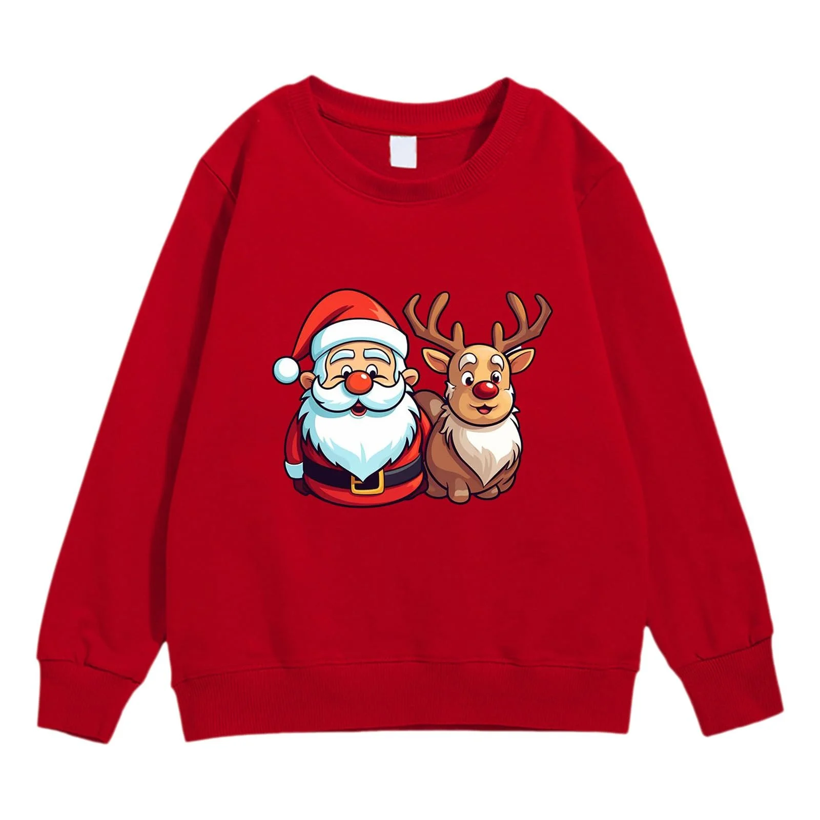 Джемпер Generisch Рождественский Джемпер для Девочек и Мальчиков, Толстовка, Повседневный Верх, Рождественская Толстовка с Капюшоном и Снежинкой, Зимний Теплый Рождественский Пуловер с Принтом, фото №3 Джемпер Generisch Рождественский Джемпер для Девочек и Мальчиков, Толстовка, Повседневный Верх, Рождественская Толстовка с Капюшоном и Снежинкой, Зимний Теплый Рождественский Пуловер с Принтом, фото №3