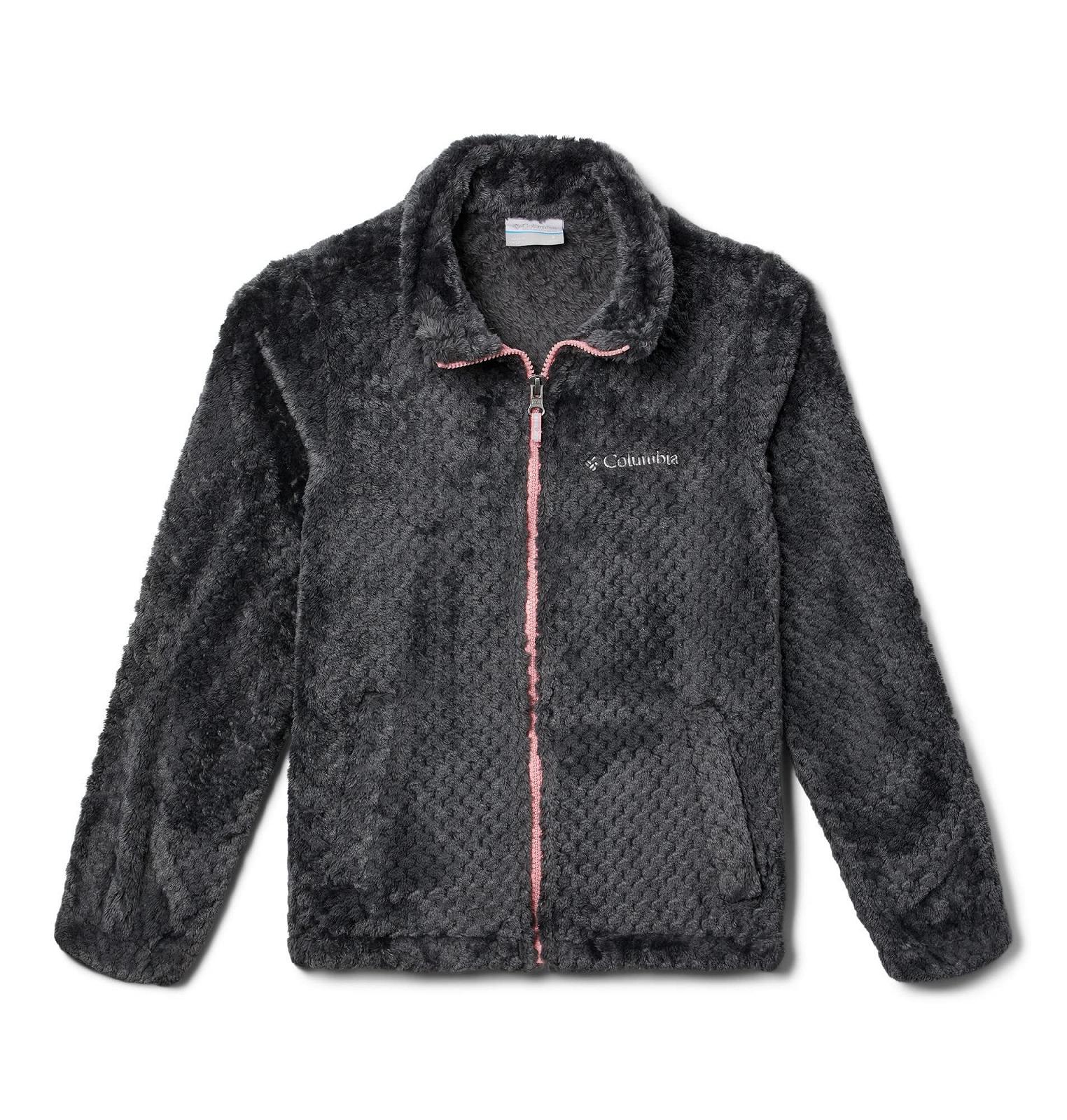Флисовая кофта Columbia Fire Side Sherpa на полной молнии для девочек, фото №1