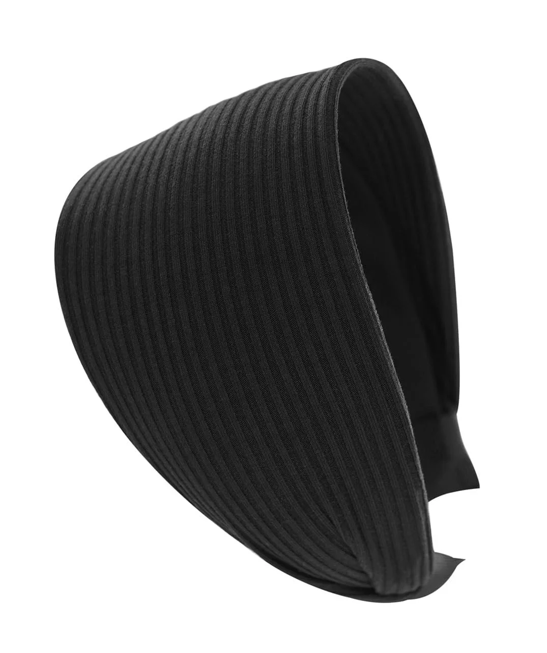 Обруч на голову В'язана широка axy HR38A Чорний, Дуже широка, фото №1