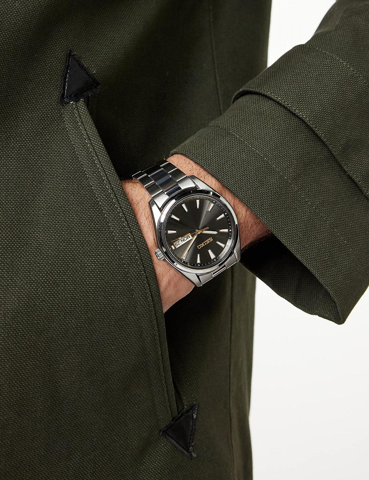 Часы Кварцевые Мужские Seiko SUR341P1, Синий, фото №2