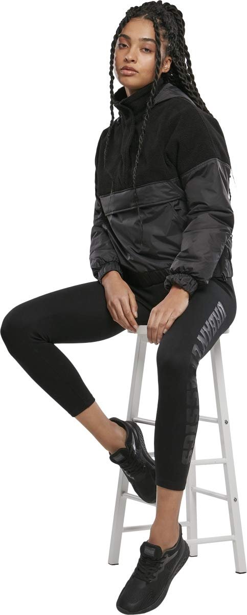 Куртка Urban Classics Sherpa Mix Pull Over Жіноча, фото №8