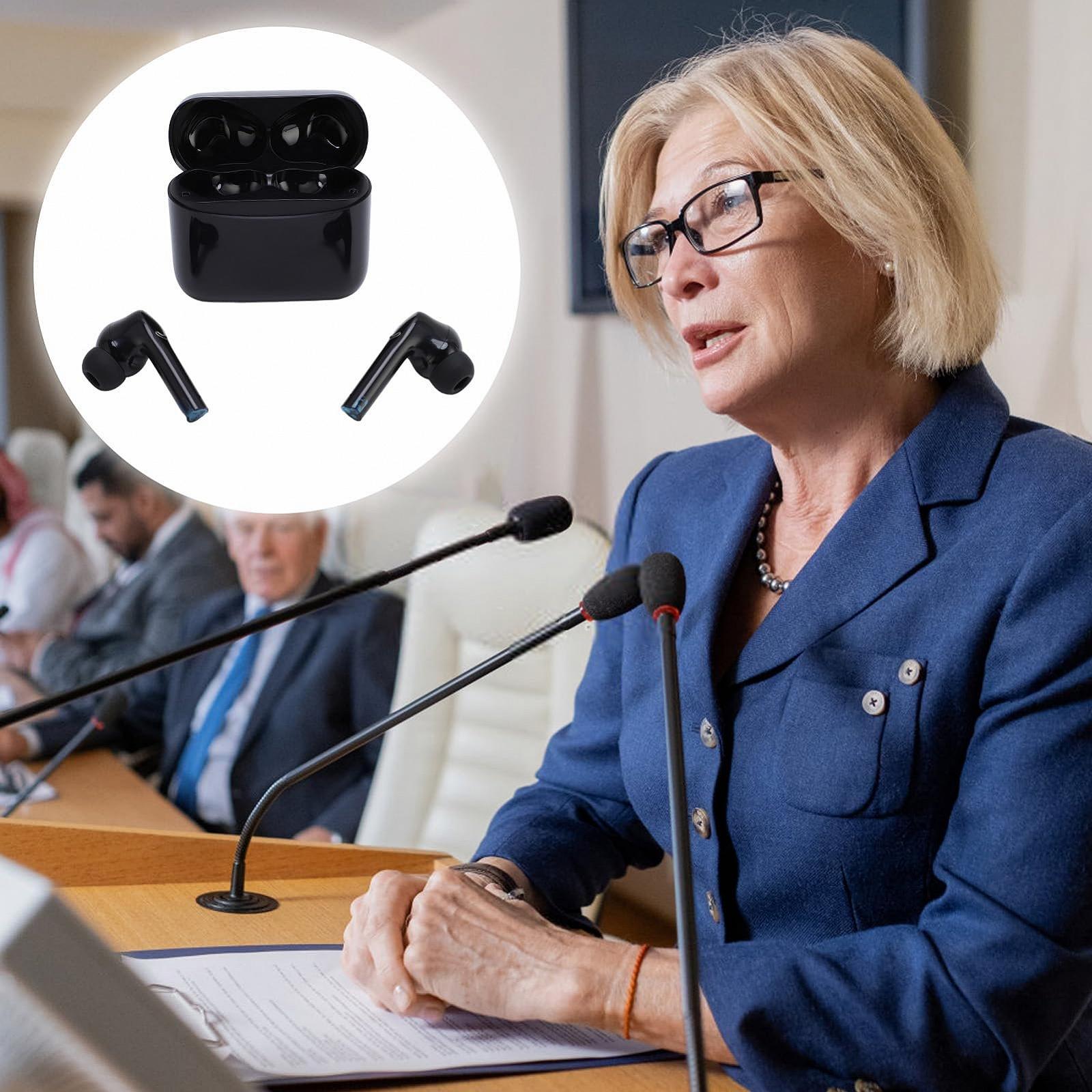 Наушники для перевода AI Real Time, Translator Earbuddy, 150 языков, 4 режима, шумоподавления, фото №6