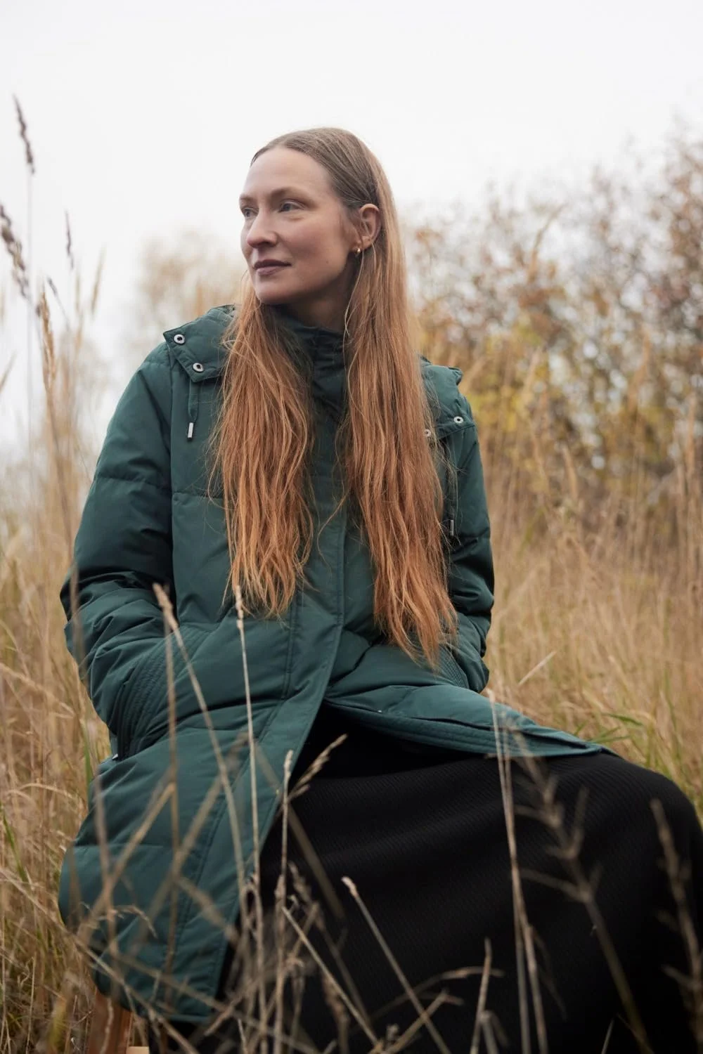 Зимове пальто Ilse Jacobsen Beetle PEPPY02 Жіноче з пуховим наповнювачем з регульованим капюшоном, фото №9 Зимове пальто Ilse Jacobsen Beetle PEPPY02 Жіноче з пуховим наповнювачем з регульованим капюшоном, фото №9