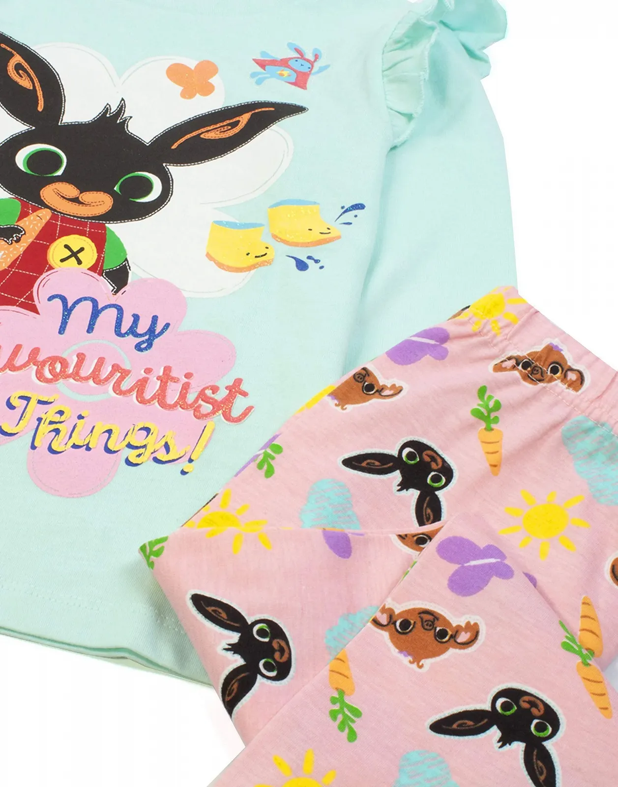 Піжама Bing Bunny & Sula Sache Cbeebies з довгими рукавами для дівчаток, фото №3 Піжама Bing Bunny & Sula Sache Cbeebies з довгими рукавами для дівчаток, фото №3