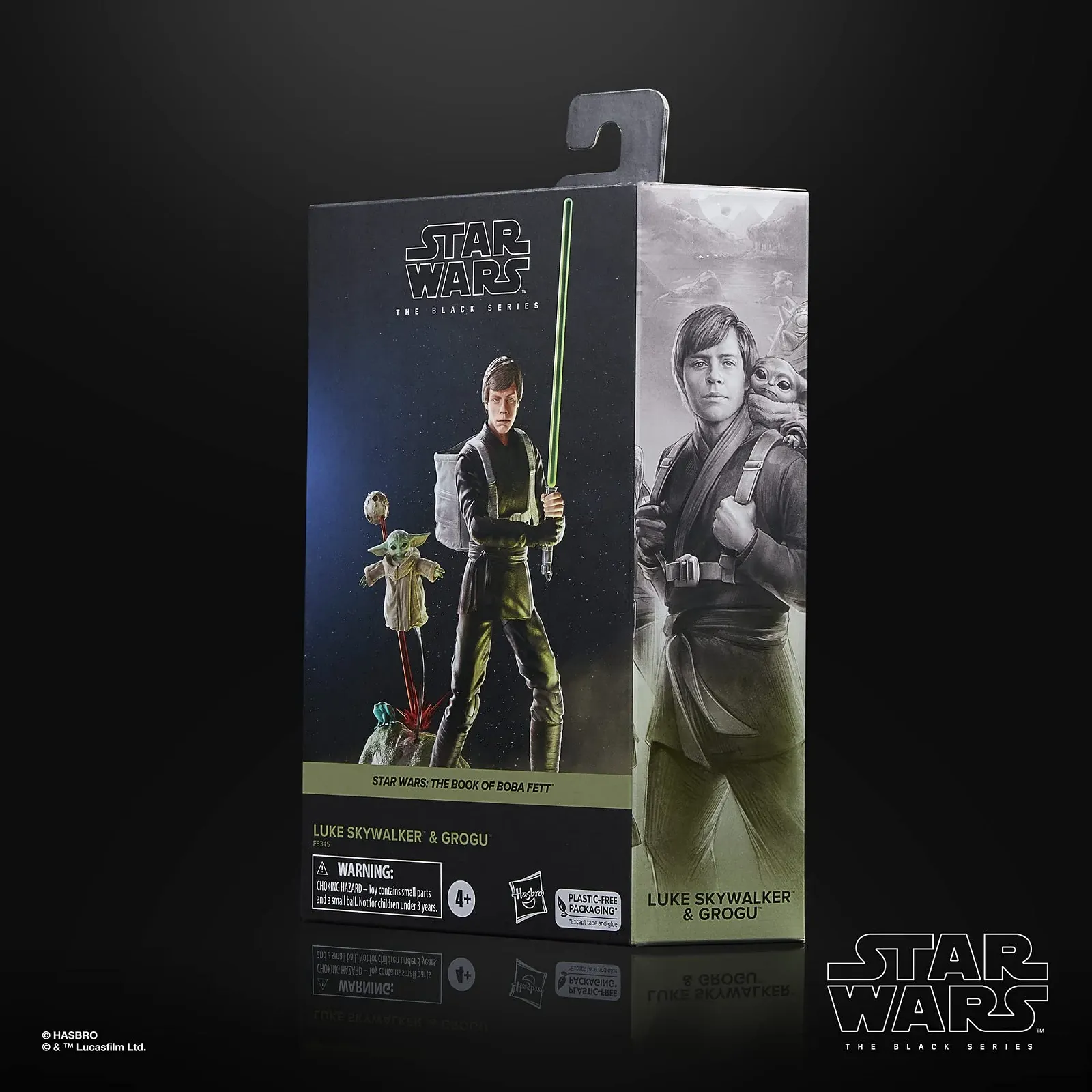 Набор коллекционных фигурок Star Wars The Black Series Luke Skywalker & Grogu 15 см, фото №13