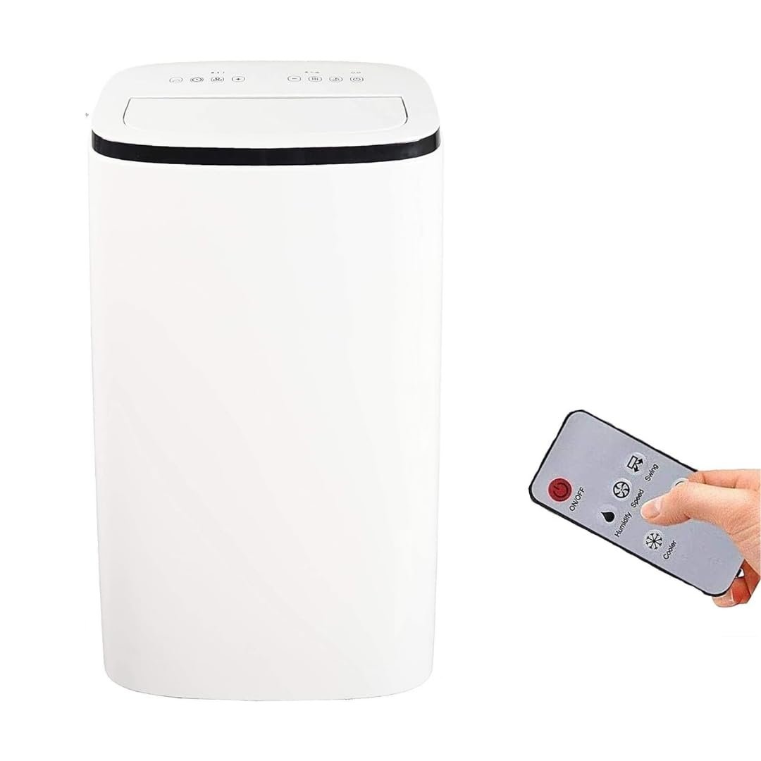 Мобільний кондиціонер Jung AIR TK07 4.1 KW 14000 BTU 60 dB 24-годинний таймер Функція осушення Білий, фото №1