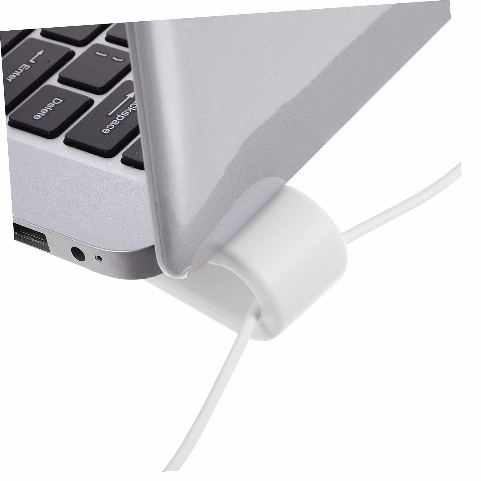 Підставка для ноутбука пластикова 4 шт. з кабельною організацією, ергономічна, кут огляду, фото №7