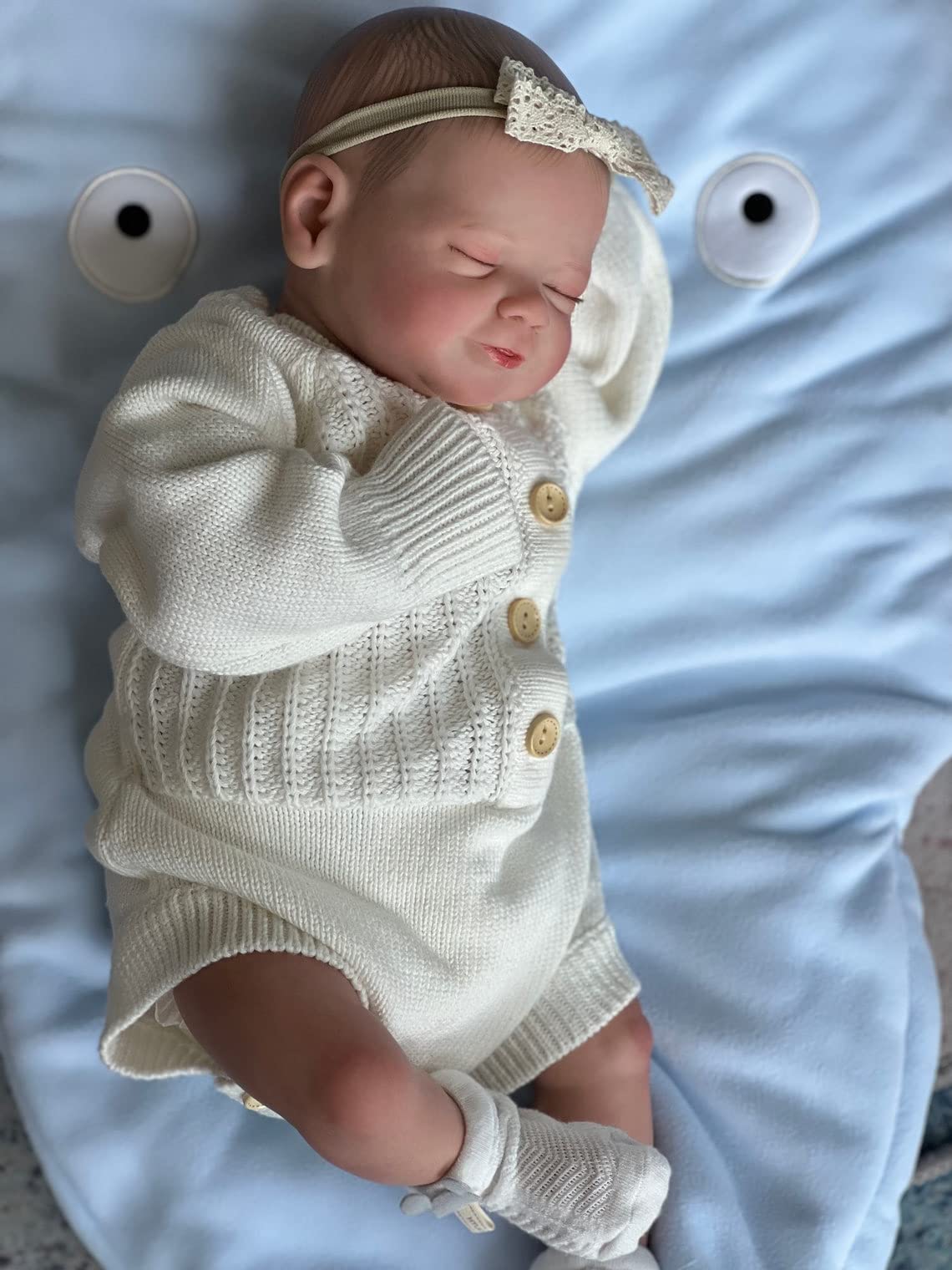 Лялька Zero pam Sleeping Reborn Baby Dolls Реалістична Силіконова Новонароджена Іграшка М'яке Тіло Вінілові Кінцівки, фото №3