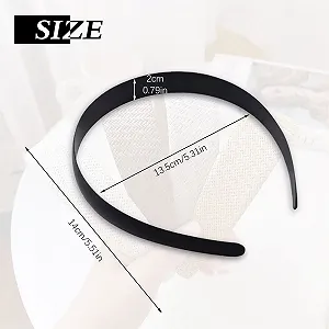 Обруч Без зубцов Пластиковый Простой 30 штук Черный и Белый synthetic.ua - Фото 1