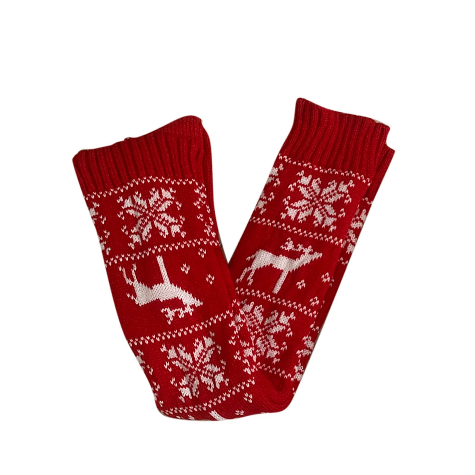 Жіночі панчохи вище колін Різдвяні панчохи до колін, фото №4