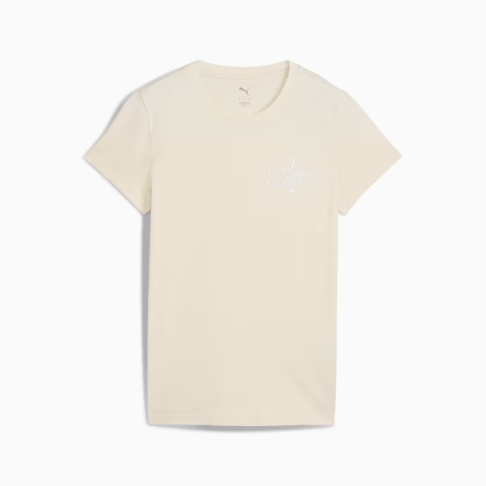 Футболка SCRIPT Tee 68498287 Puma Бежевий S, фото №4