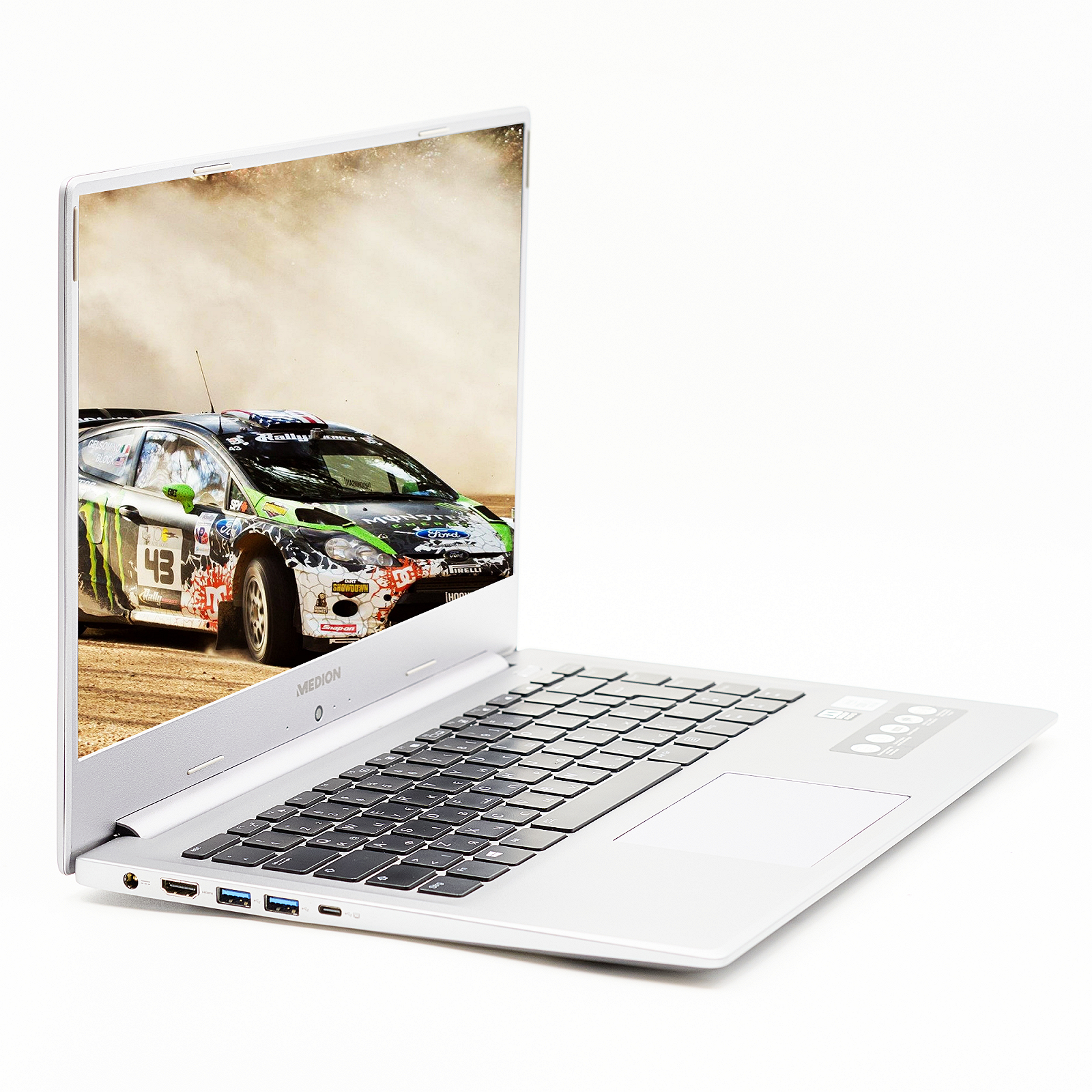 Игровой ноутбук 15.6'' Medion Akoya S15447 Intel Core i7-10510U 16 ГБ RAM 1 ТБ SSD Nvidia GeForce MX350 Металлический корпус, фото №3
