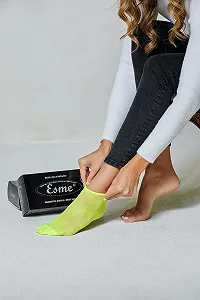 Одноразові шкарпетки Esme 20 Den для жінок та чоловіків, один розмір, 100 шт/уп, ЖОВТІ_1 synthetic.ua - Фото 1