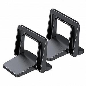 Подставка для ноутбука Holibanna складная из прочного PC материала, эргономичная подставка для ноутбука с вентилируемым дизайном, компактная портативная подставка для ноутбука для улучшенного воздушного потока и комфорта