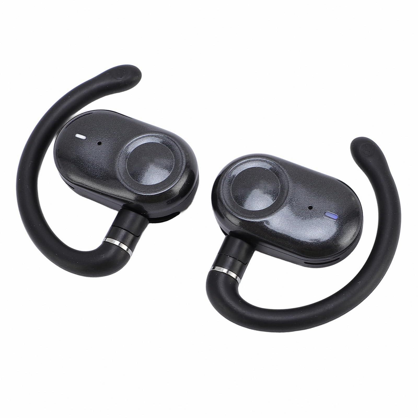 Навушники-перекладачі Cryfokt, 3 режими, шумозаглушення, портативні, багатофункціональні для конференцій, чорні, фото №7