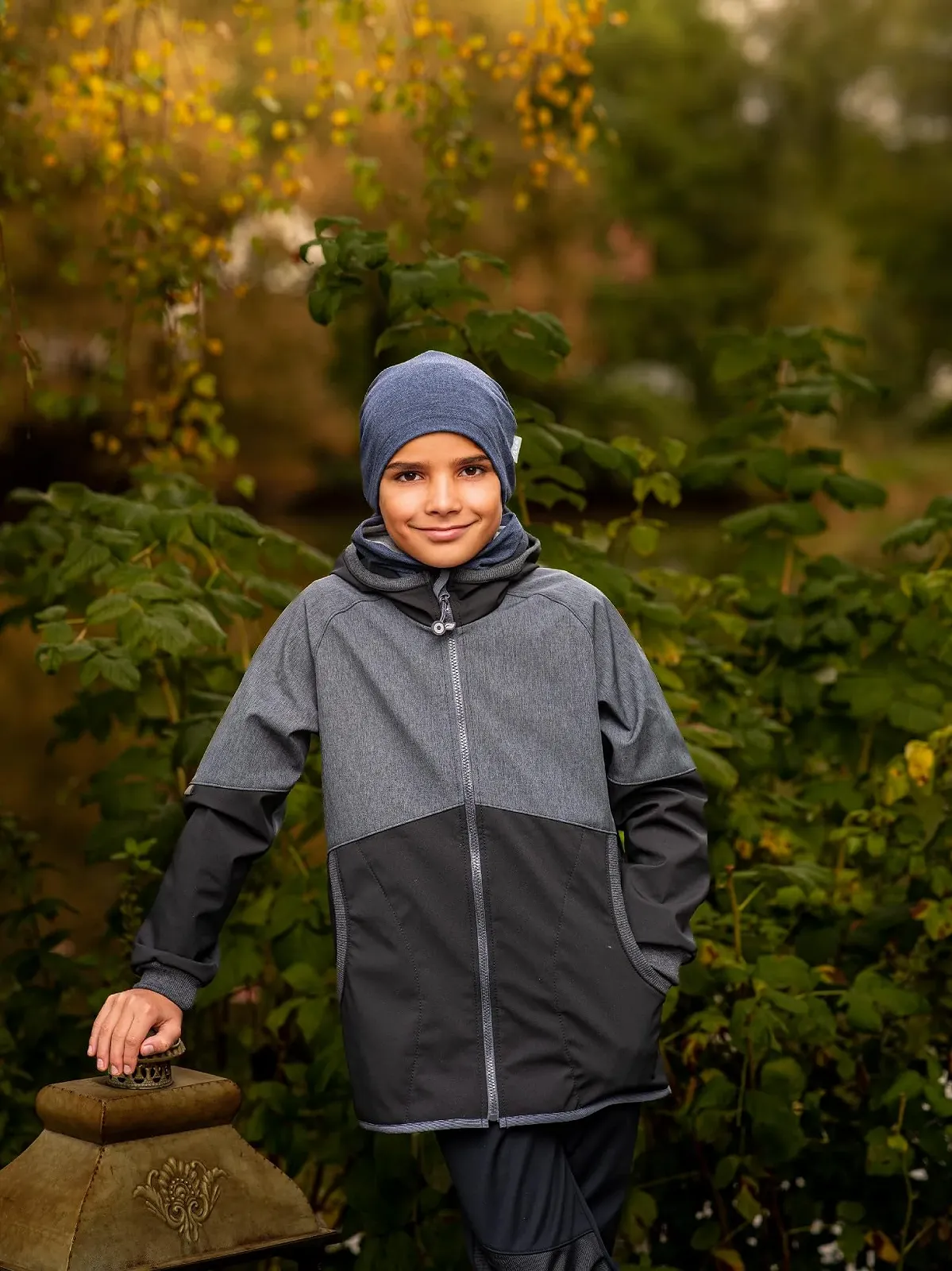 Софтшелл куртка Unuo Street Детская Флисовая Черный, Серый, фото №7 Софтшелл куртка Unuo Street Детская Флисовая Черный, Серый, фото №7