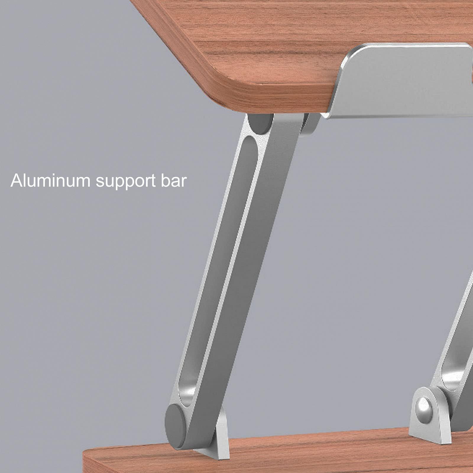 Підставка для ноутбука Holzlaptop, зручний ергономічний дизайн, алюмінієвий сплав, фото №6 Підставка для ноутбука Holzlaptop, зручний ергономічний дизайн, алюмінієвий сплав, фото №6