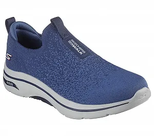 Кросівки Skechers Go Walk Arch Fit Linear Axis 2.0 - Фото 1