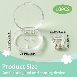 Кліпси проти хропіння (10 шт.) Магнітний силіконовий розширювач для носа synthetic.ua - Фото 1