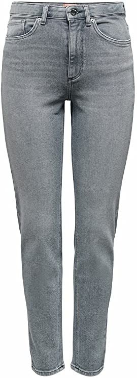 Джинси ONLVENEDA LIFE MOM JEANS BB REA718 15217562-Medium Grey Denim ONLY Сірий  M, фото №5