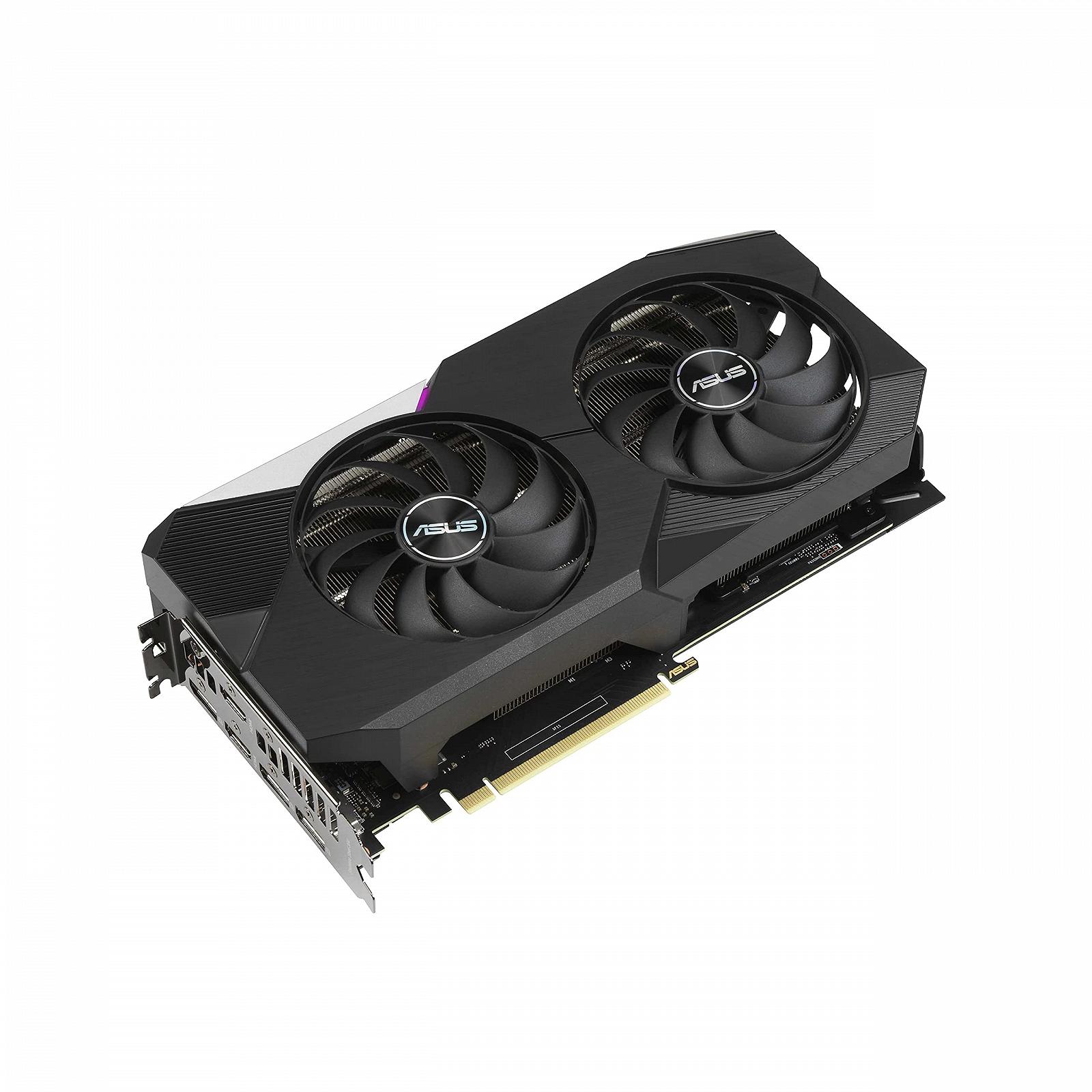 Видеокарта ASUS Dual Nvidia GeForce RTX 3070 V2 8GB OC Edition Gaming (Lite Hash Rate (LHR), GDDR6 Memory, PCIe 4.0, 2x HDMI 2.1, 3x DisplayPort 1.4a, DUAL-RTX3070-O8G-V2), фото №4