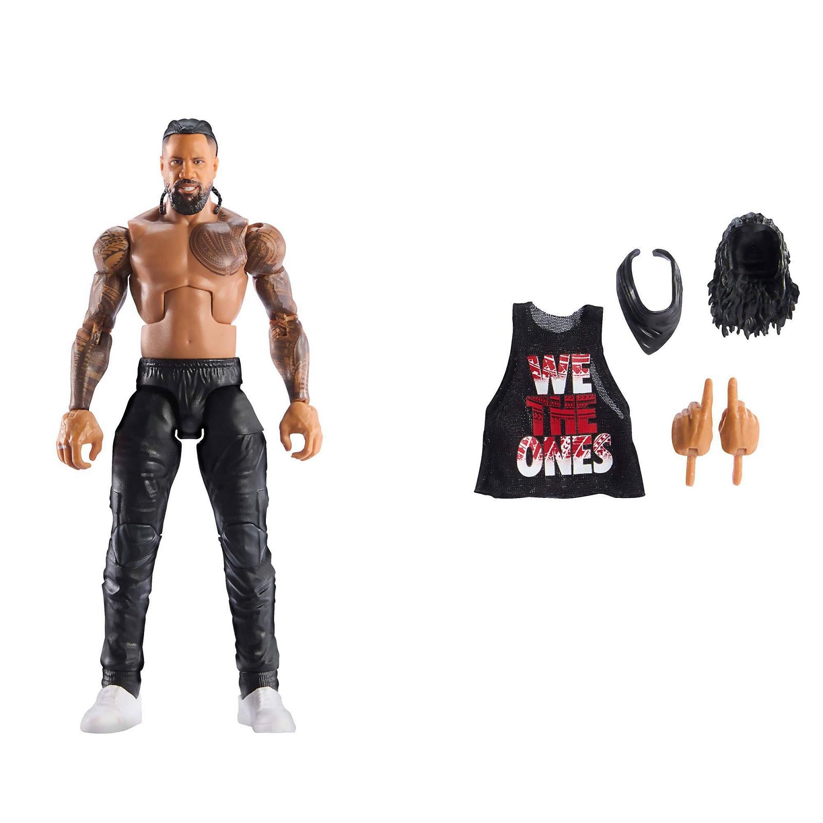 Экшн-фигурка Mattel WWE Elite серии #114 Джимми Усо, 15 см, многоцветная, фото №1