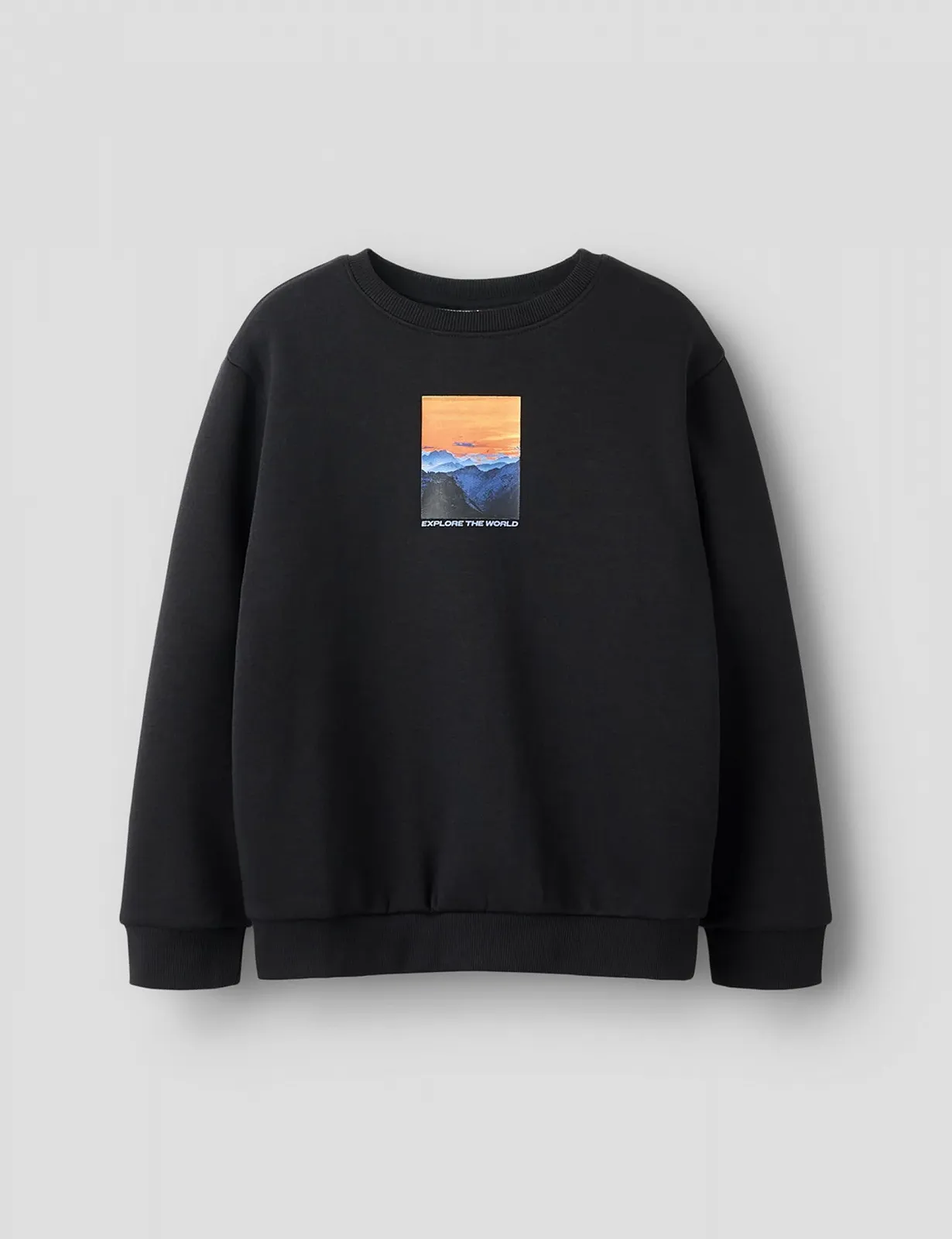 Толстовка Name IT Nkmnewton LS Nreg SWE Bru Lnoos для хлопчиків, фото №3 Толстовка Name IT Nkmnewton LS Nreg SWE Bru Lnoos для хлопчиків, фото №3