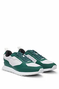 Кроссовки HUGO Icelin Runn Mужские Из различных материалов С логотипом synthetic.ua - Фото 1