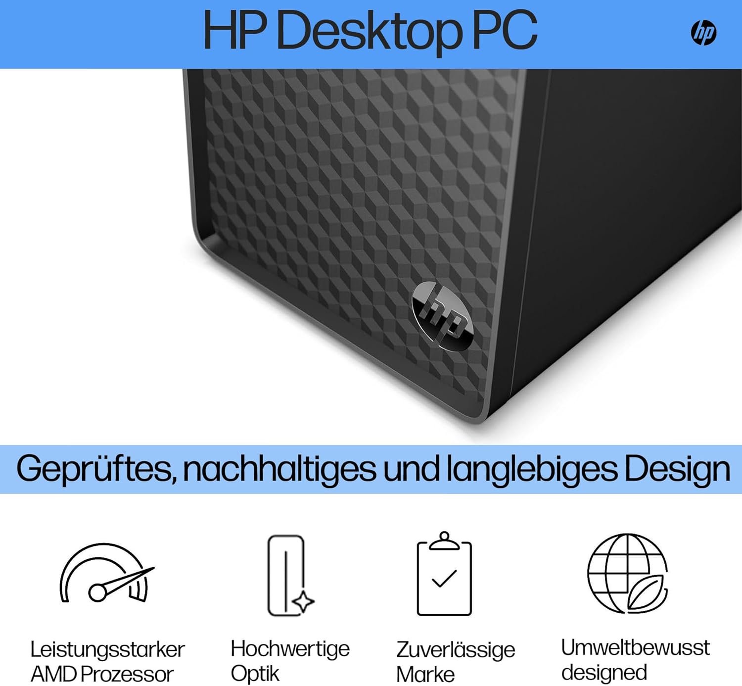 Компьютер HP M01-F3603ng / Intel Core i5-13400 / RAM 16GB / SSD 512GB / HDMI / LAN / Wi-Fi 5 / Bluetooth 5.2 / Windows 11 / Черный, фото №5