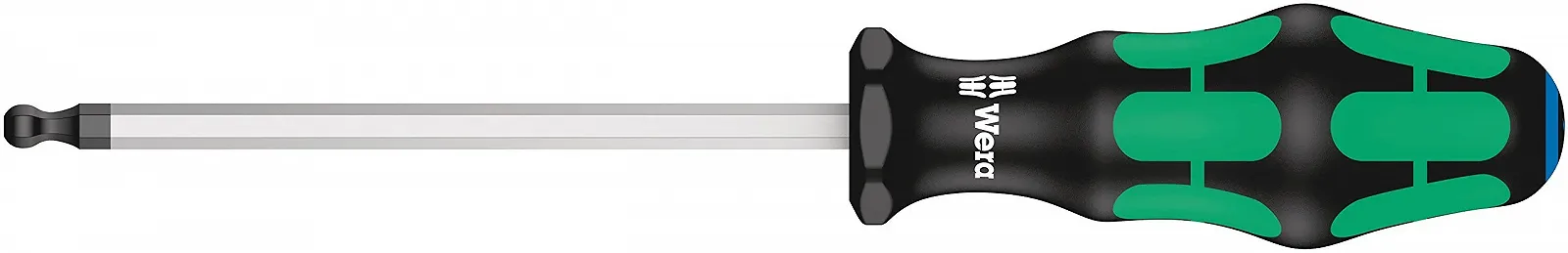 Викрутка Wera 352 6.0 x 125 мм з кулястою головкою для шестигранних гвинтів, фото №1