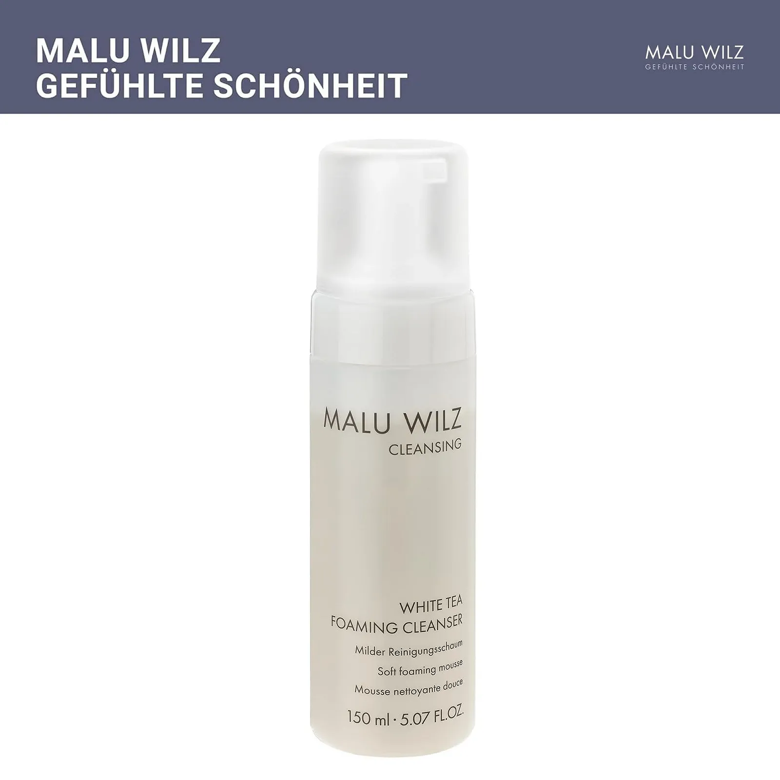 Пенка для умывания Malu Wilz White Tea 150 мл, фото №6