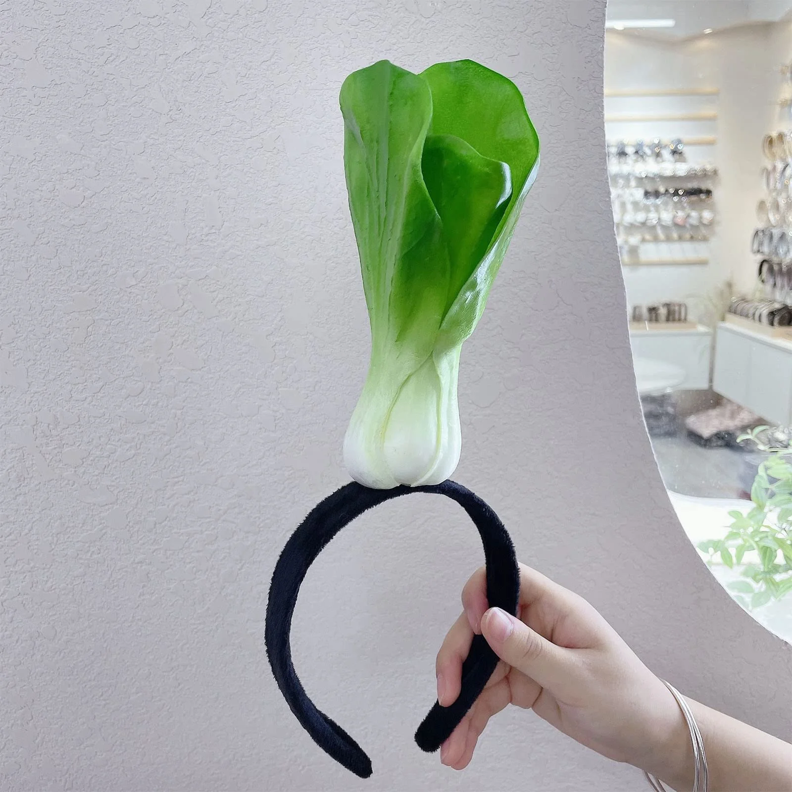 Обруч для волосся Мультяшні фрукти та овочі Морква, фото №6