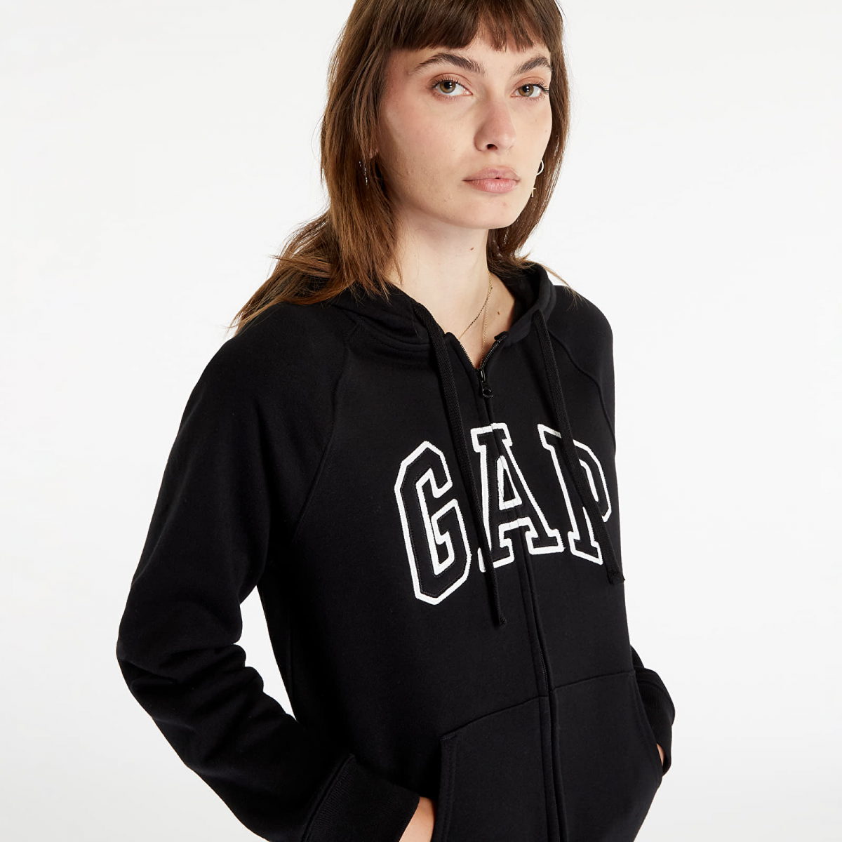 Світшот FULLZIP LOGO HOODIE 463503-02 GAP S, фото №3