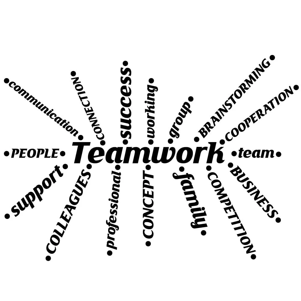 Наклейка на стіну SUPERDANT Teamwork Мотиваційні цитати 96 x 30 см Чорна, фото №3 Наклейка на стіну SUPERDANT Teamwork Мотиваційні цитати 96 x 30 см Чорна, фото №3