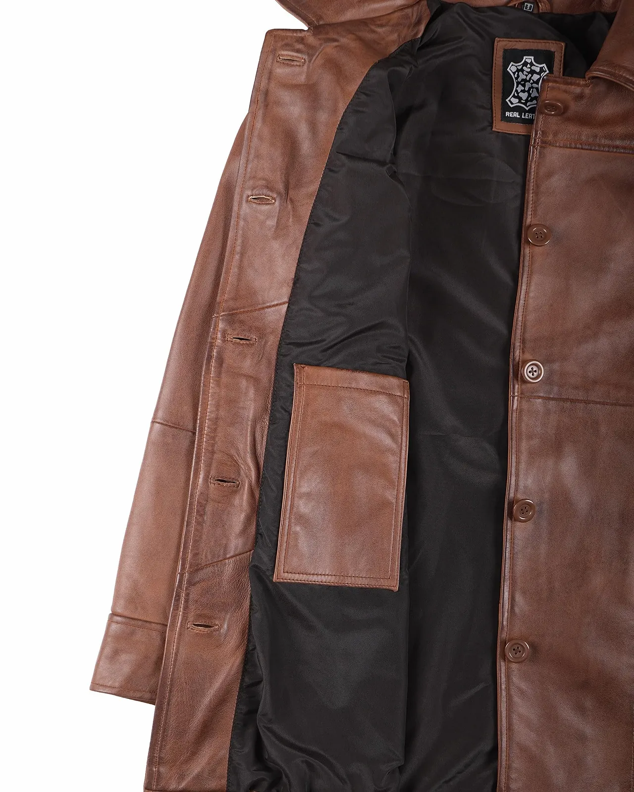 Шкіряна куртка Fjackets зі шкіри ягняти для жінок, фото №5