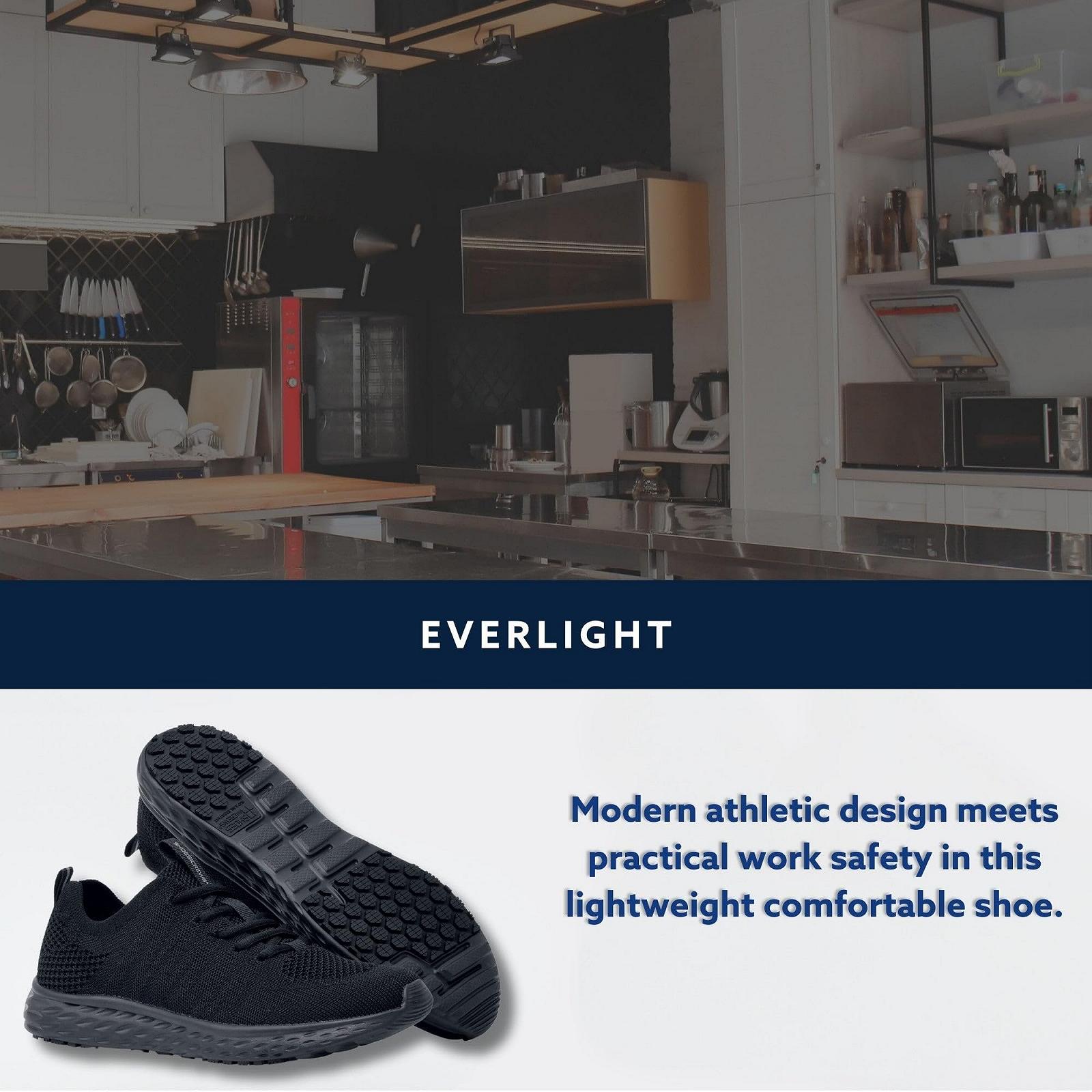 Кроссовки Shoes for Crews Everlight для работы, мужские, с нескользящей подошвой, удобные, легкие, дышащие, водостойкие, для общественного питания и кухни, для официантов и поваров, фото №12