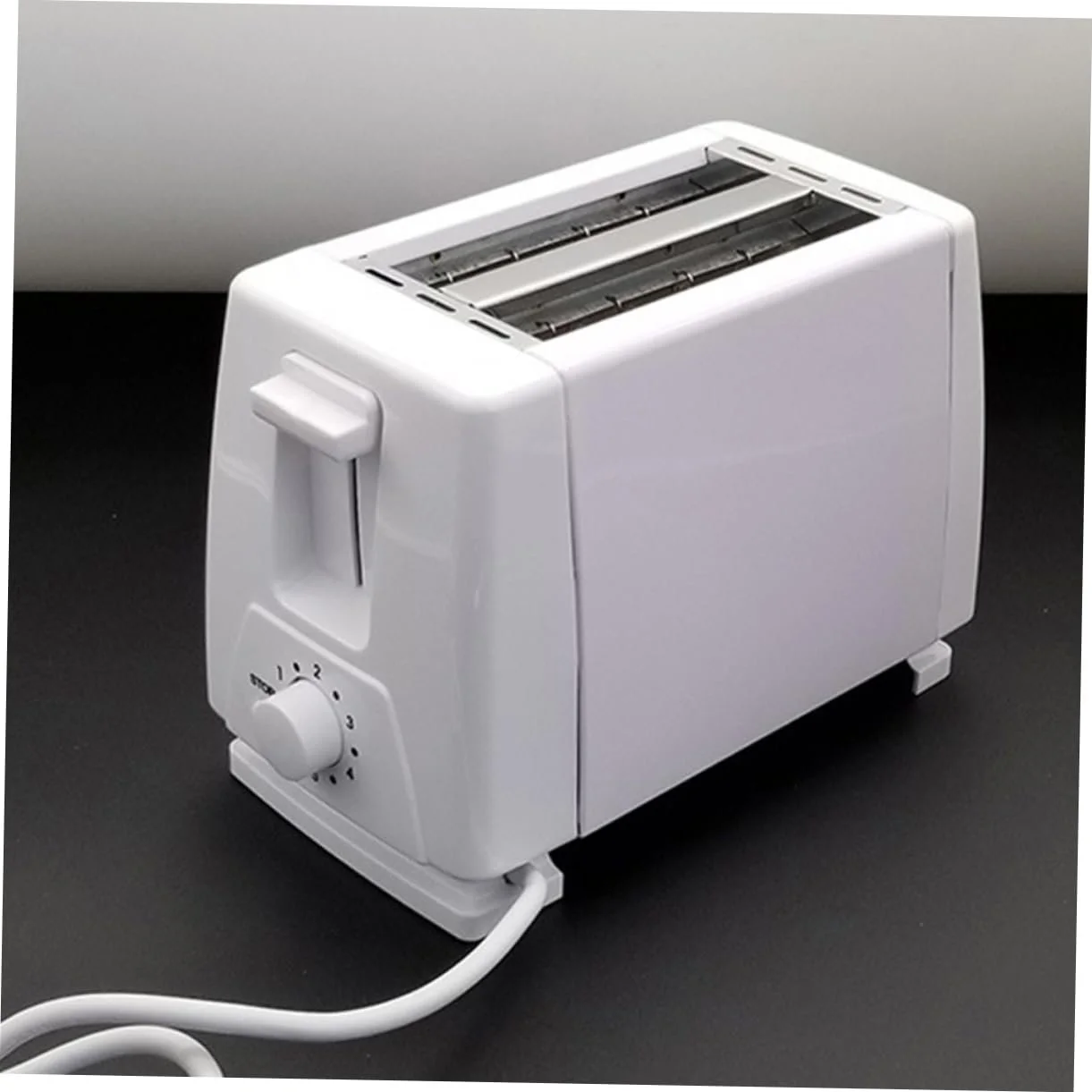 Тостер PRETYZOOM 1 x Opiekacz Do Kanapek Sanwichmacker Пластик Білий, фото №4